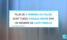 Violences faites aux femmes : cinq femmes tuées chaque heure dans le monde