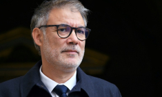 Le premier secrétaire du parti socialiste, Olivier Faure, à Paris le 4 septembre 2025. ( AFP / Bertrand GUAY )