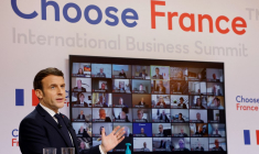 Emmanuel Macron à Paris, le 25 janvier 2021. ( POOL / LUDOVIC MARIN )