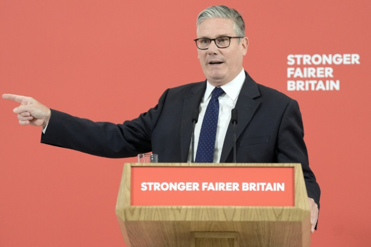 Le Premier ministre britannique Keir Starmer dans le Berkshire (sud de l'Angleterre), le 30 juin 2026 ( POOL / Stefan Rousseau )