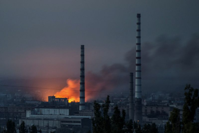 L'ÉVACUATION DE L'USINE CHIMIQUE DE SIEVIERODONETSK INTERROMPUE PAR LES BOMBARDEMENTS UKRAINIENS, DIT LA TASS