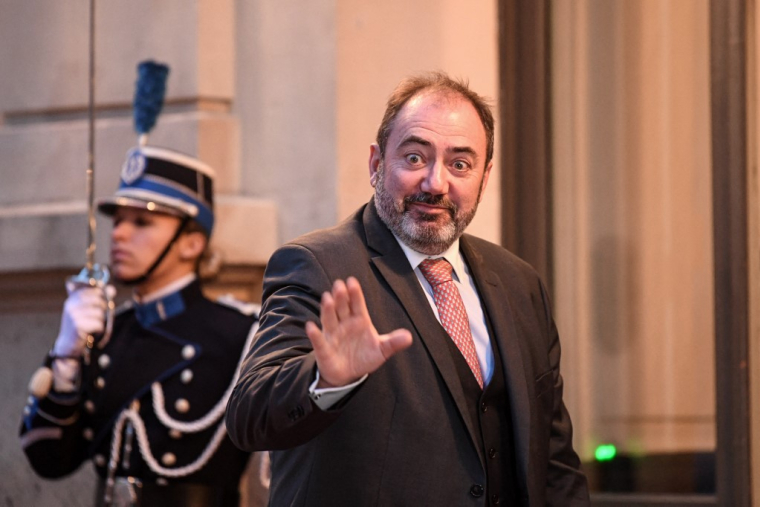 François Braun à Paris, le 4 janvier 2022. ( AFP / ALAIN JOCARD )