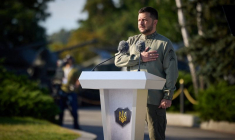Le président ukrainien Volodimir Zelenskiy