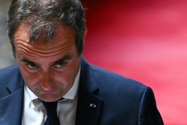 Le Premier ministre Sébastien Lecornu à l'Assemblée nationale, à Paris, le 6 juillet 2026 ( AFP / JULIEN DE ROSA )
