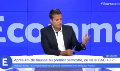 Après 4% de hausse au premier semestre, où va le CAC 40 ?