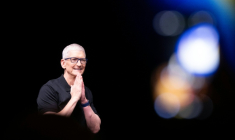 Le patron d'Apple Tim Cook lors d'un événement à Cupertino, en Californie, le 9 septembre 2025 ( AFP / Nic Coury )