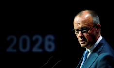 le chancelier allemand Friedrich Merz à Berlin le 20 mai 2026 ( AFP / Tobias SCHWARZ )
