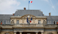 Photo d'archives: Une vue montre le Conseil d'État, le plus haut tribunal administratif de France, à Paris