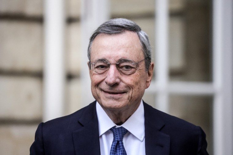 Mario Draghi à Paris, le 13 novembre 2024. ( POOL / TERESA SUAREZ )
