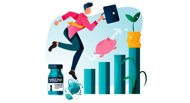La sortie de la crise sanitaire et une forte reprise économique risquent de modifier la donne sur les marchés ces prochains mois : réveil de l'inflation, hausse des taux d'intérêts, etc. (© T. Shinta/Shutterstock)