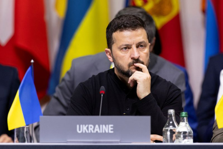 Le président ukrainien Volodimir Zelenski