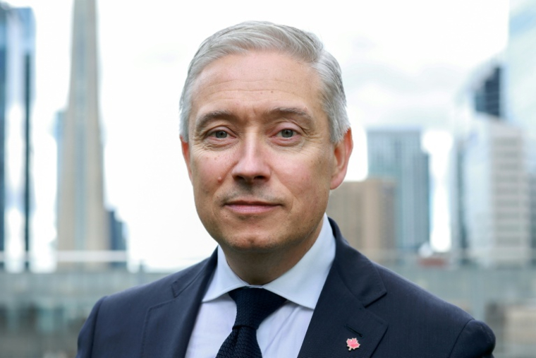 Le ministre des Finances canadien François-Philippe Champagne, à Toronto, au Canada, le 14 septembre 2026 ( AFP / VALERIE MACON )