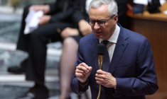 Bruno Le Maire, le 3 octobre 2023, à l'Assemblée nationale ( AFP / THOMAS SAMSON )