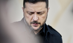 Volodymyr Zelensky à Copenhague, au Danemark, le 2 octobre 2025. ( Ritzau Scanpix / THOMAS TRAASDAHL )