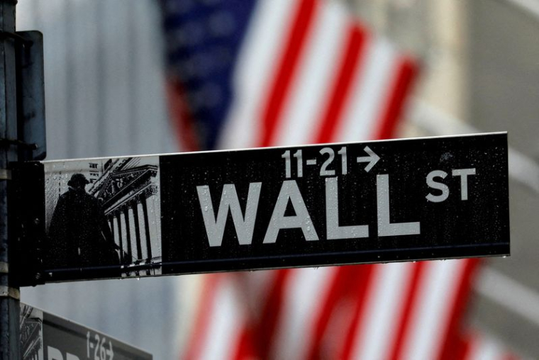 Photo d'illustration d'un panneau indiquant Wall Street