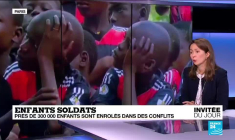 Camille Romain Des Boscs et la situation des enfants-soldats dans le monde