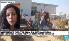 Afghanistan : des centaines de familles fuient les combats près de Kunduz
