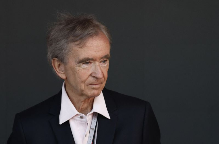 Bernard Arnault, président-directeur général de LVMH après le Grand Prix de Monaco