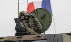 Un soldat français lors d'un exercice