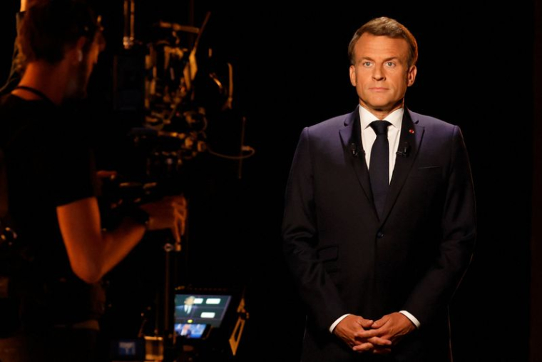 Le président français Emmanuel Macron