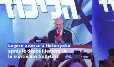 Législatives en Israël : Netanyahu et son camp en tête