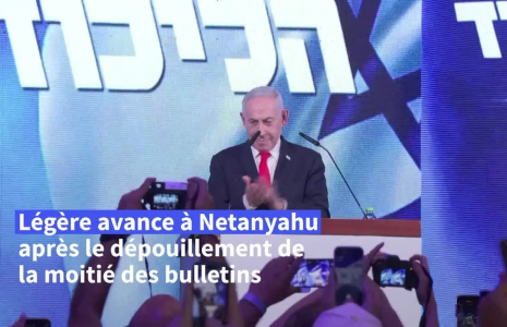 Législatives en Israël : Netanyahu et son camp en tête