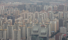 Des immeubles résidentiels à Pékin