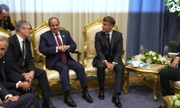 Sommet sur Gaza: Emmanuel Macron s'entretient avec le président égyptien al-Sissi