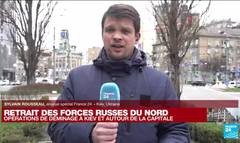 Guerre en Ukraine : opérations de déminage à Kiev et autour de la capitale