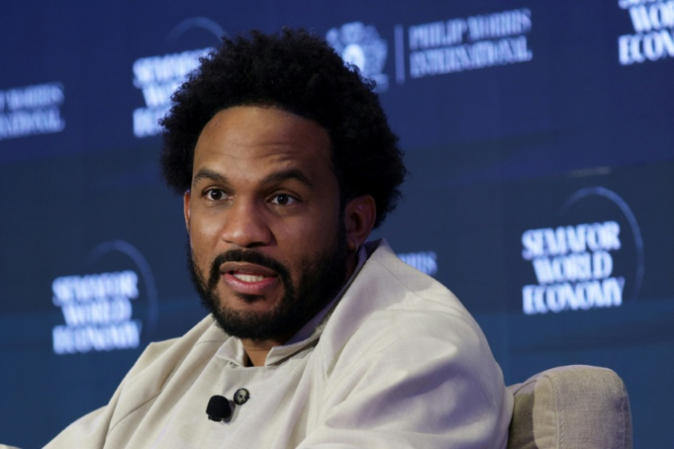Le patron de Kickstarter, Everette Taylor, le 15 avril 2026 à Washington, aux Etats-Unis ( GETTY IMAGES NORTH AMERICA / ALEX WONG )