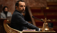 Sébastien Chenu à Paris, le 12 octobre 2023. ( AFP / BERTRAND GUAY )