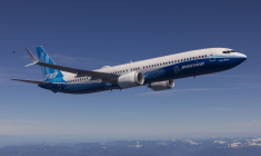 Un Boeing 737-10 en vol. (Crédit:  / Boeing)