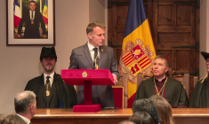 Andorre: Macron assiste à une session solennelle du Conseil Général