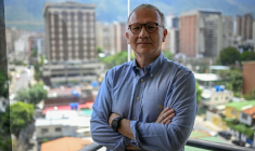 Perkins Rocha le 1er juin 2026 à Caracas au Venezuela  ( AFP / Federico PARRA )