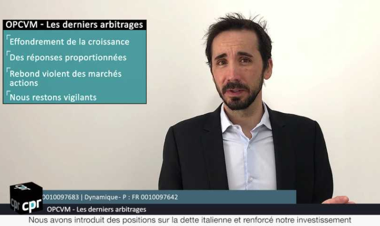 Rebond violent des marchés actions