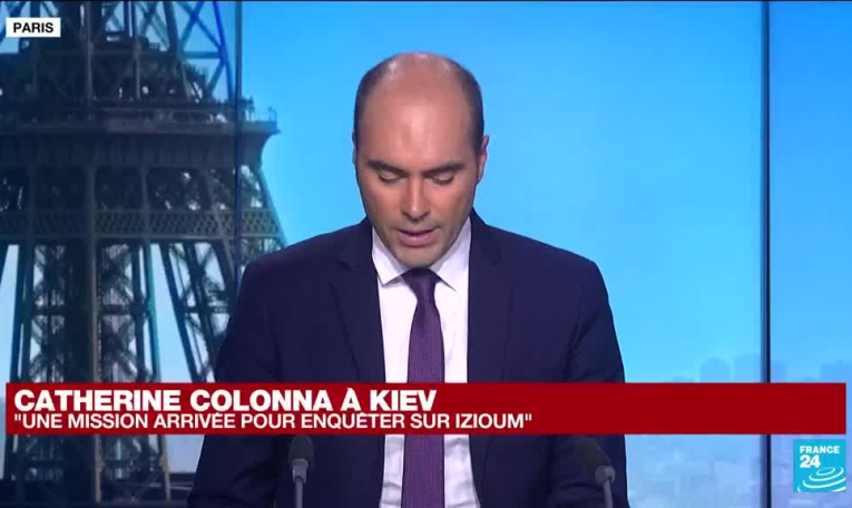 Ukraine : "La France est à vos côtés", déclare Catherine Colonna à Kiev