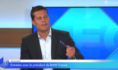 "La croissance de nos voitures électrifiées est de 50% par an en France !" selon Vincent Salimon, Président de BMW France