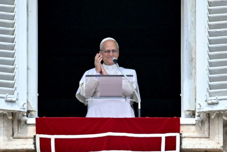 Le pape Léon XIV, le 14 septembre 2025 au Vatican  ( AFP / Filippo MONTEFORTE )