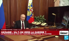 REPLAY - Crise ukrainienne : Vladimir Poutine reconnaît l'indépendance des régions séparatistes d'Ukraine