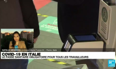 Italie : le passe sanitaire obligatoire pour tous les travailleurs fait débat
