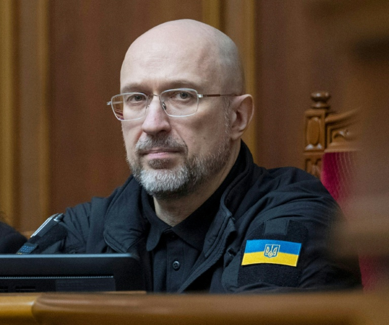 Le ministre ukrainien des Affaires étrangères Andrii Sybiga lors d'une session du Parlement à Kiev le 8 mai 2025 ( AFP / ANDRII NESTERENKO )