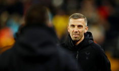 Gary O'Neil avant le match Wolverhampton Wanderers contre Brighton & Hove Albion au stade Molineux, Wolverhampton