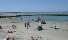 La plage de Wimereux, le 25 juin 2023 dans le Pas-de-Calais ( AFP / DENIS CHARLET )