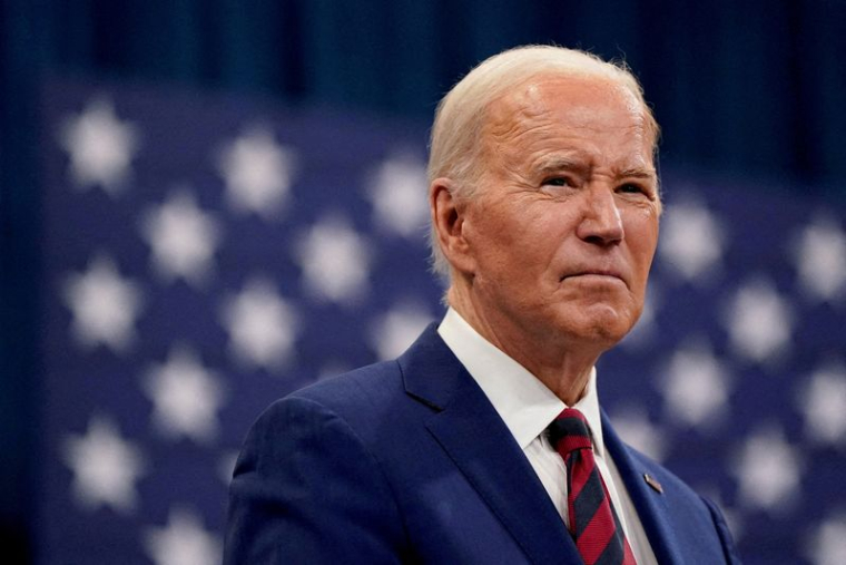 Joe Biden à Raleigh, Caroline du Nord, États-Unis