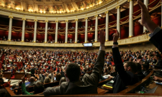 L'assemblée nationale le 12 novembre 2025 ( AFP / Thomas SAMSON )