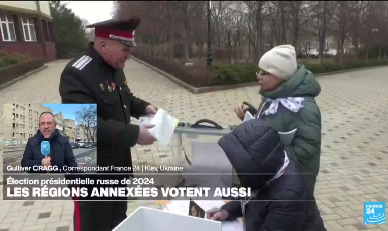 Présidentielle en Russie : les régions annexées votent aussi