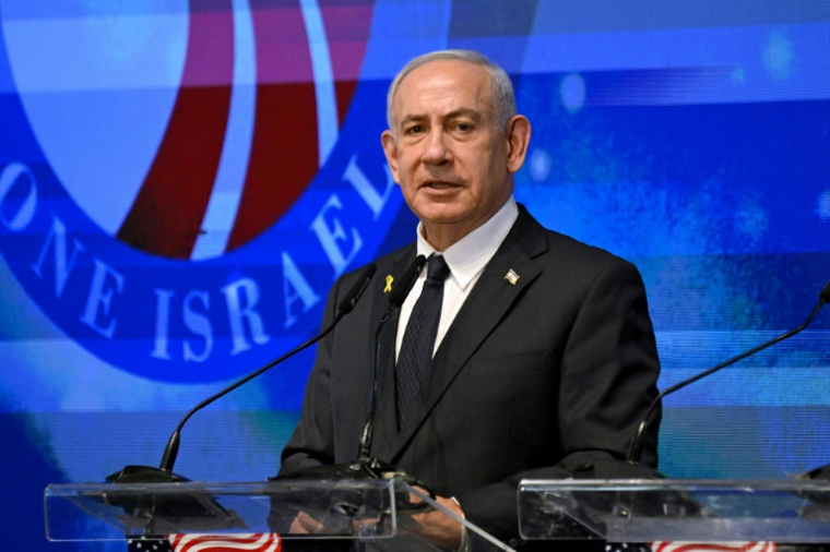Le Premier ministre israélien Benjamin Netanyahu, le 15 septembre 2025 à Jérusalem  ( POOL / DEBBIE HILL )