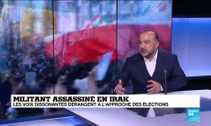 Militant assassiné en Irak : les voix dissonantes dérangent à l'approche des élections