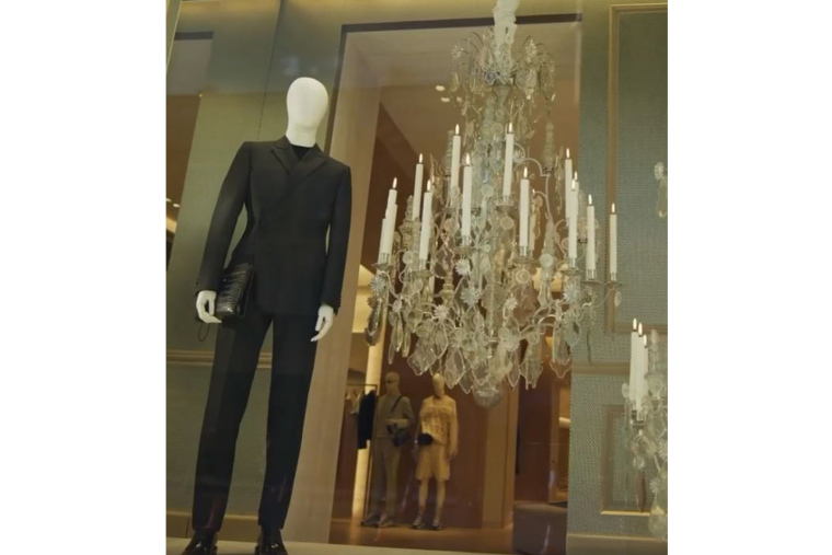 Le 30 Montaigne: nouveau temple du luxe de Dior (Crédit photo : capture instagram @diormaison)