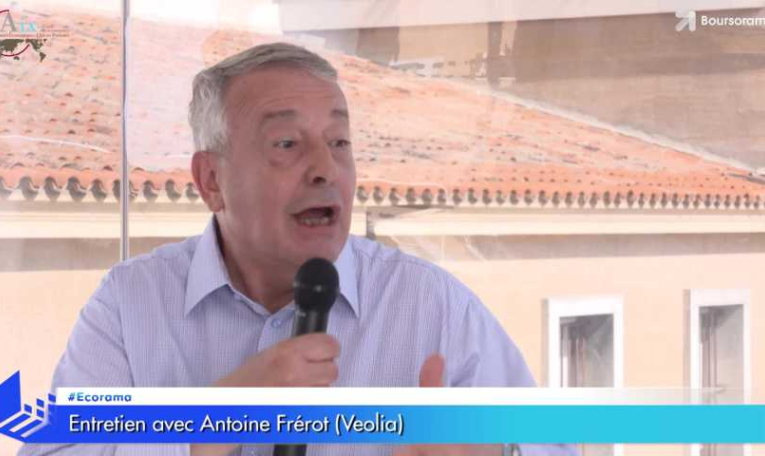 "Veolia est prêt à entrer dans une nouvelle étape stratégique", selon Antoine Frérot, PDG du groupe